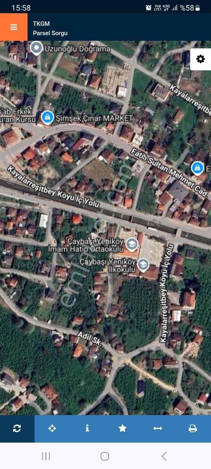 Erenler Ç.başıyeniköy De Satılık İmarlı Arsa