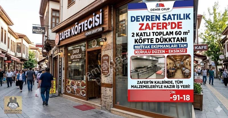 Zafer'de Devren Satılık 60 M² Hazır Köfte Dükkanı