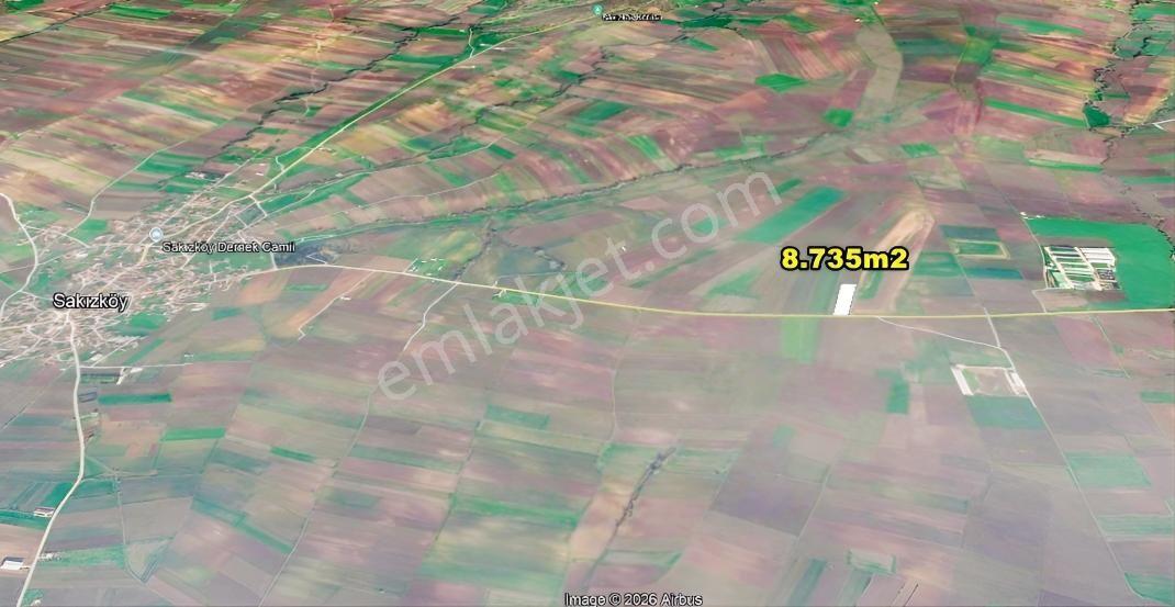 Lüleburgaz Sakızköyde Asfalta Cephe - Merkeze Yakın 8.735 M² - Görsel 2