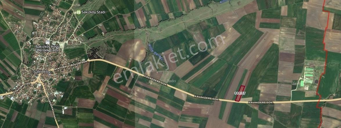 Lüleburgaz Sakızköyde Asfalta Cephe - Merkeze Yakın 8.735 M² - Görsel 6