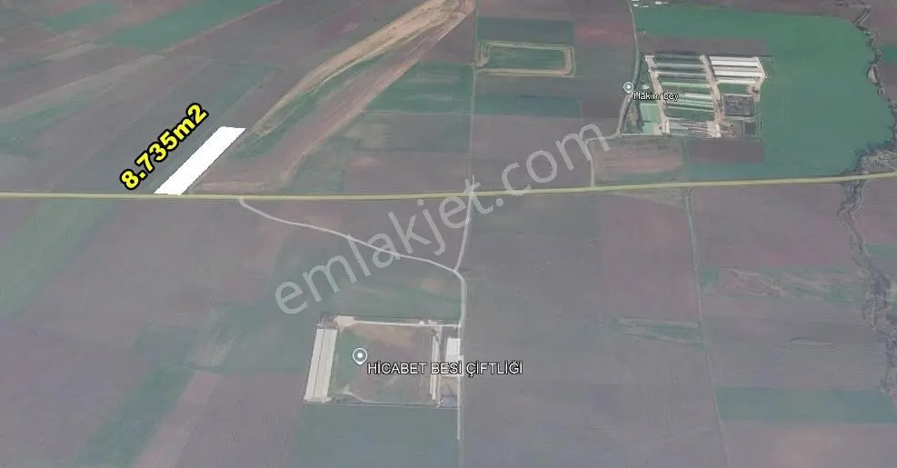 Lüleburgaz Sakızköyde Asfalta Cephe - Merkeze Yakın 8.735 M² - Görsel 3