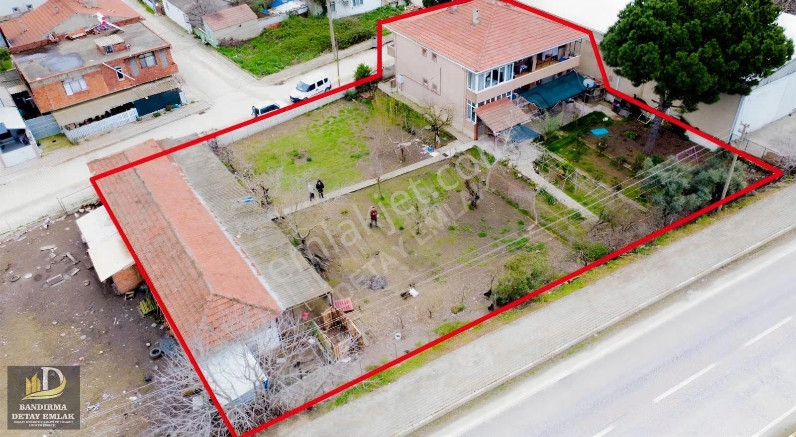 Gönen Altay Mh 1100m2 Ana Yola Cephe Arsa Ve Çift Daire