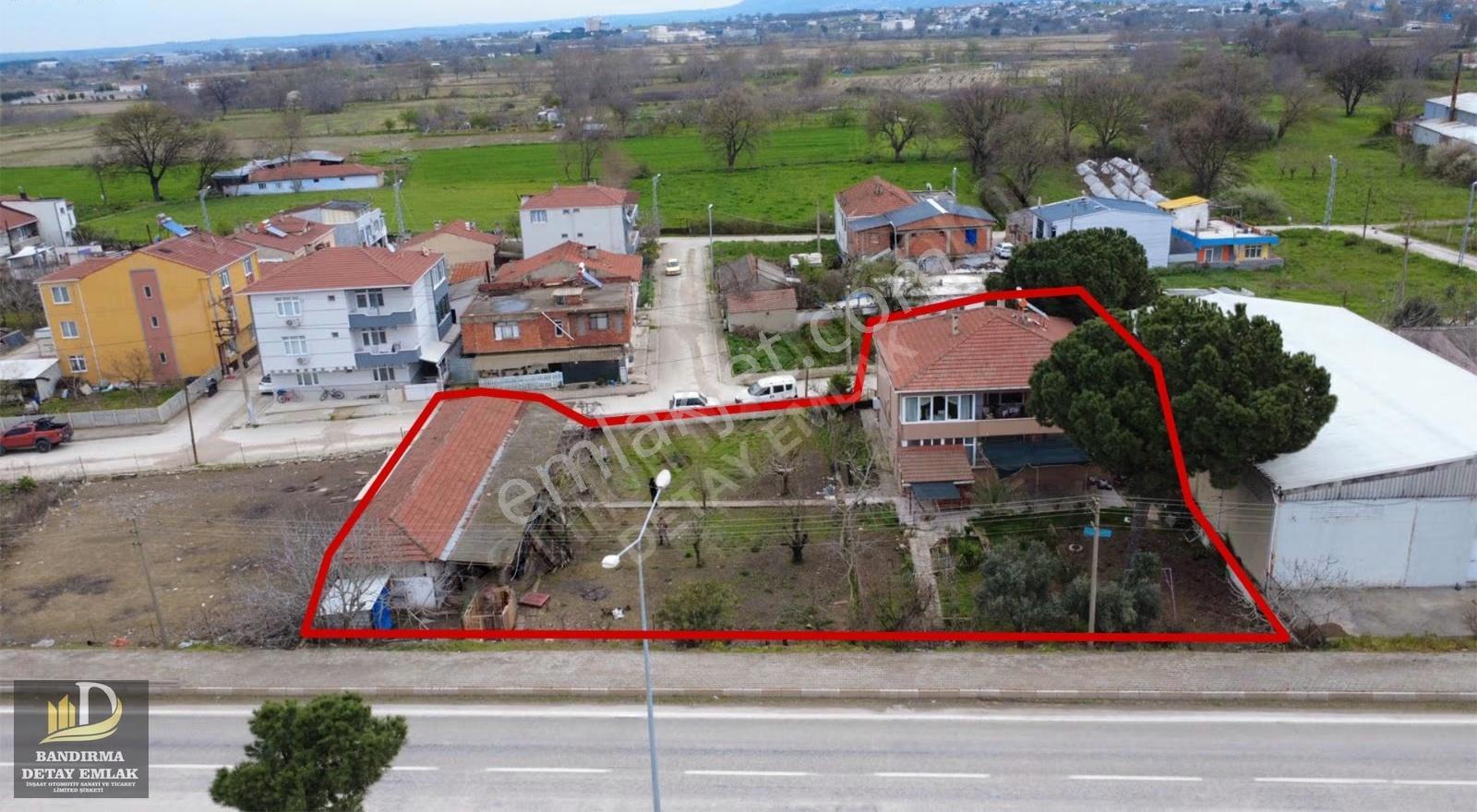 Gönen Altay Mh 1100m2 Ana Yola Cephe Arsa Ve Çift Daire - Görsel 2