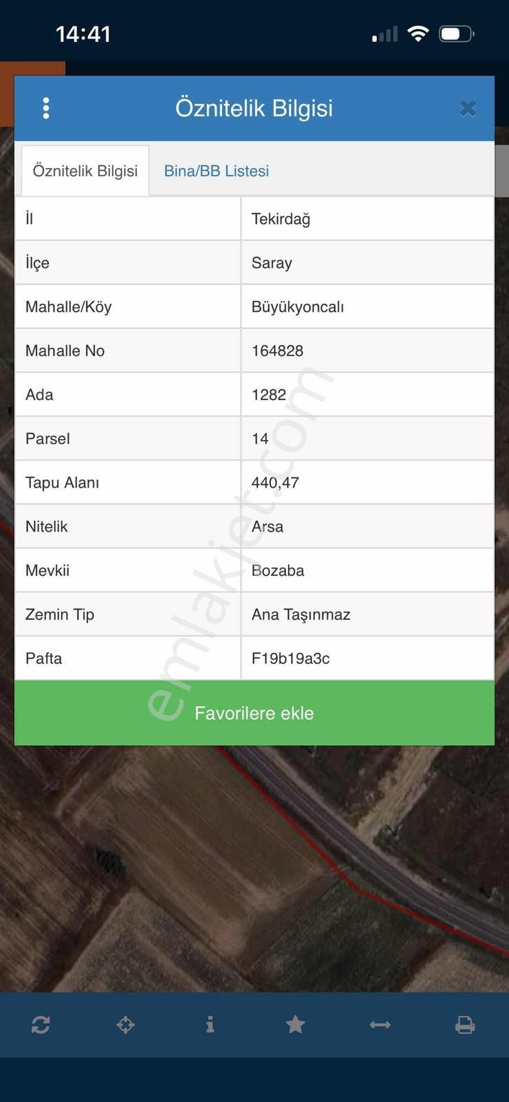 Tekirdağ Saray Büyük Yoncalı'da 440 Metre² Satılık Arsa - Görsel 17