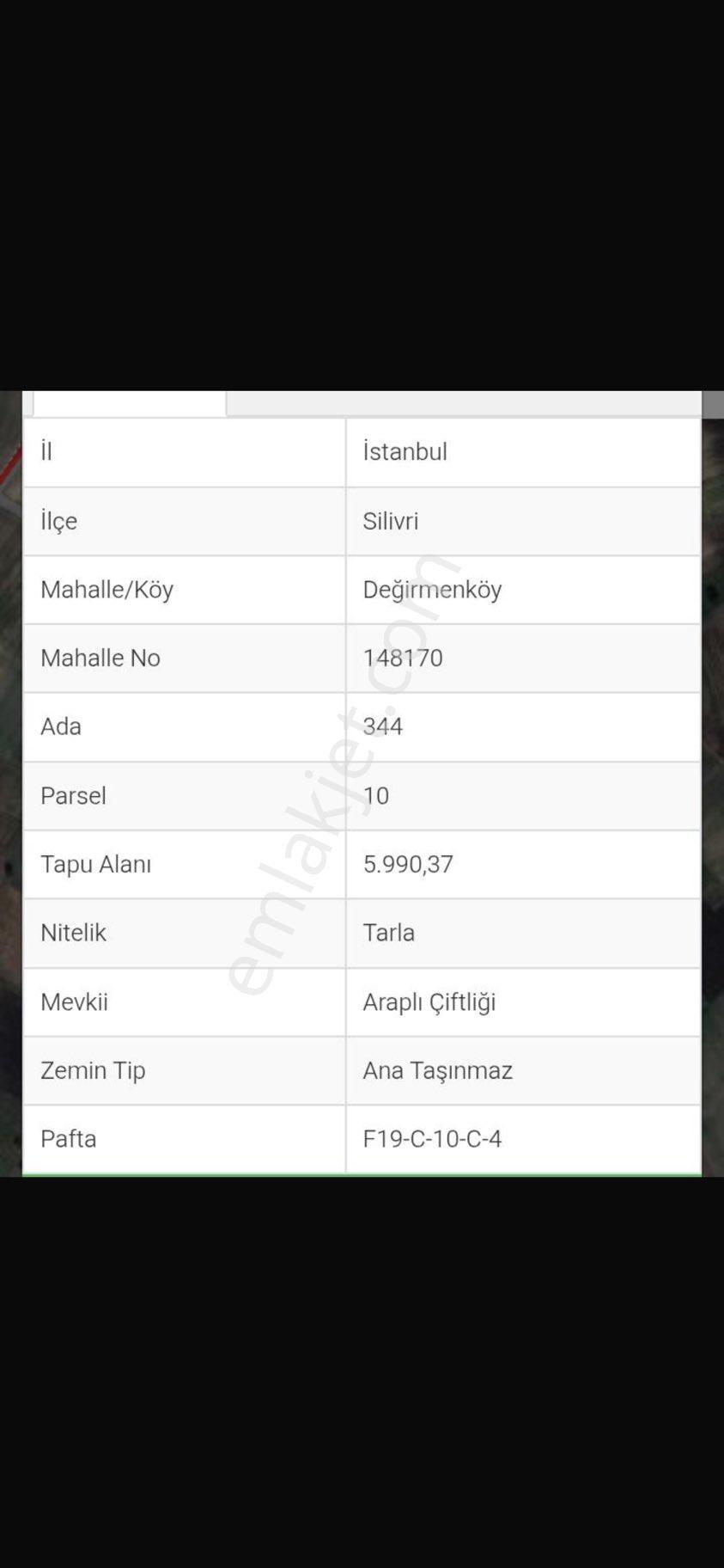 Silivri Değirmenköy’de Yatırımlık Tek Tapu Fırsat Tarla - Görsel 6