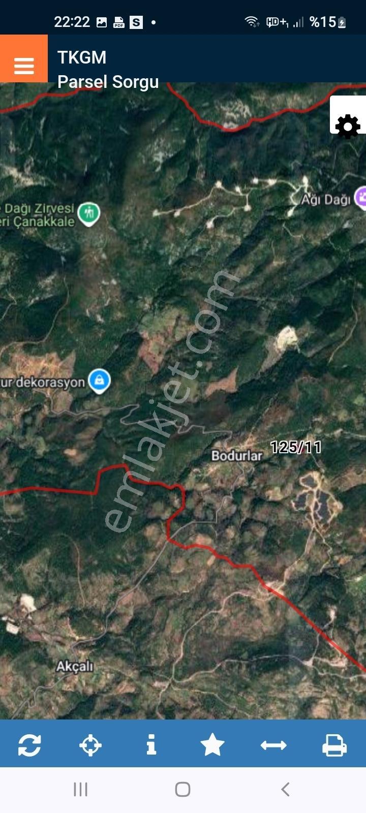 Çanakkale Merkez Bodurlar Köyünde Çiftlik İçin Uygun 7 Dönüm. - Görsel 4