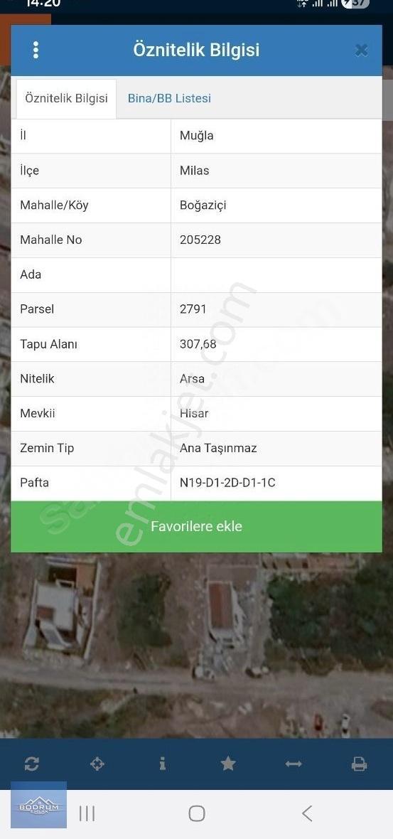 Adabükünde Gülorko Sitesinde Deniz Manzaralı Satılık Arsa - Görsel 3