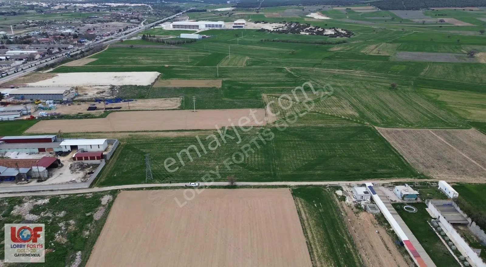 Lobby Fortis'ten Dinar Organizede Satılık 15000m2 Tarla
