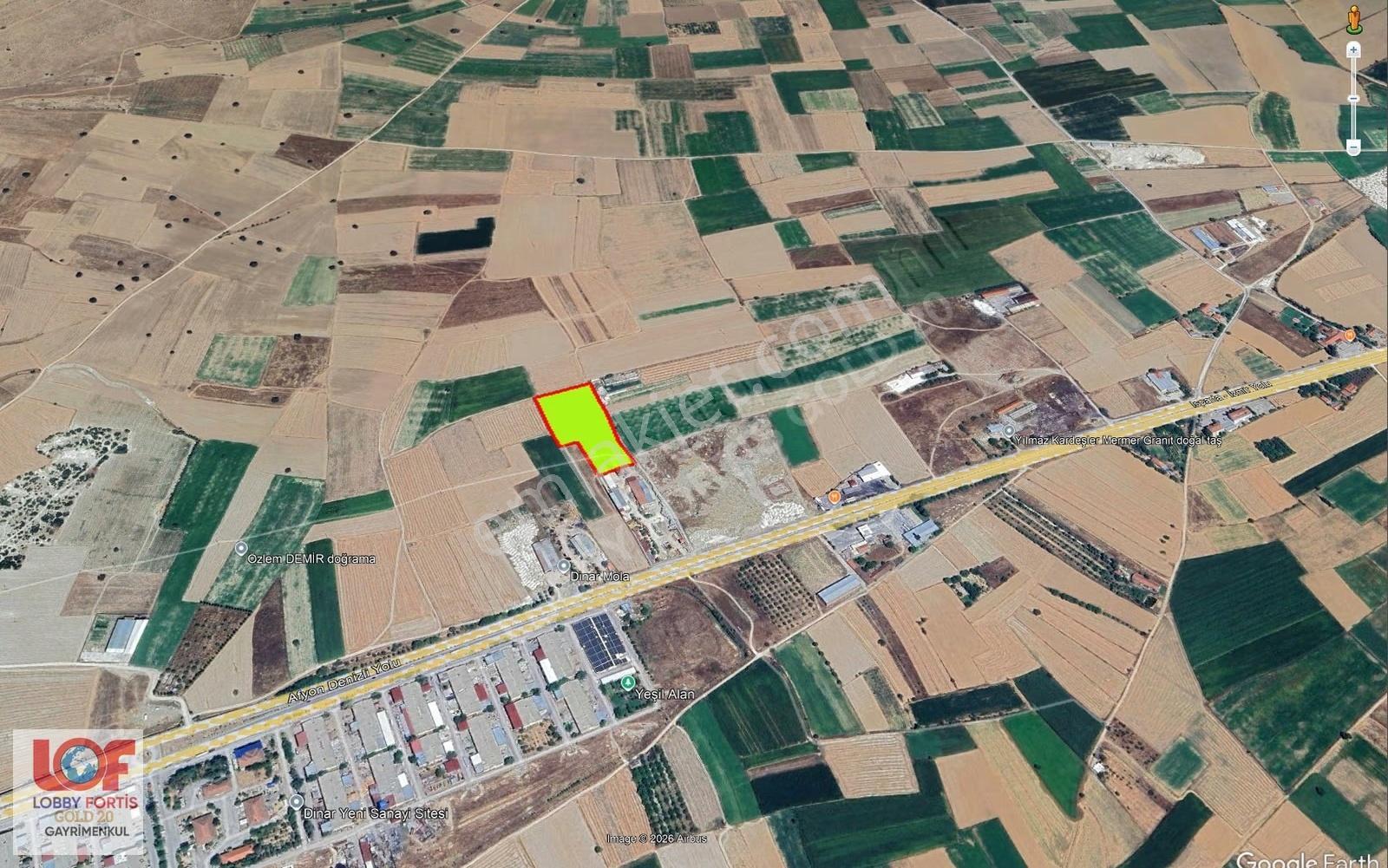 Lobby Fortis'ten Dinar Organizede Satılık 15000m2 Tarla - Görsel 6