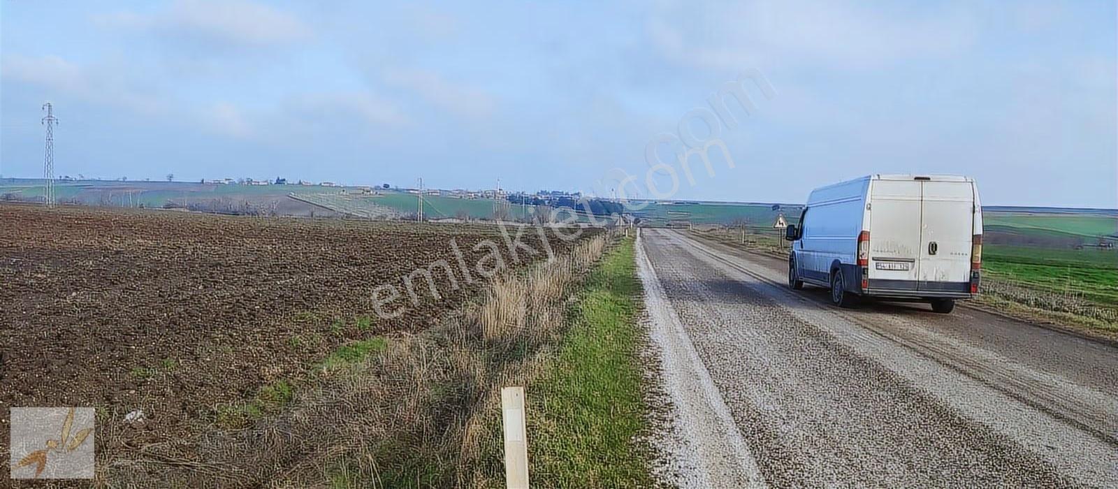 Özsoy Emlak Edirne'de Demirhanlı Köyünde Yol Üzeri Satılık Arazi - Görsel 17