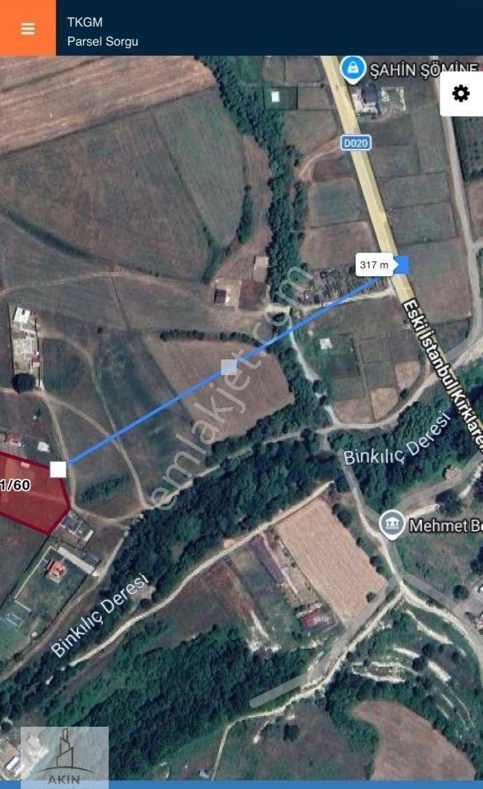 Çatalca Atatürk Mah. Buzağılık Mevkiinde 528,90 M2 Yatırımlık Tarla – Yolu Açık, Gelişen Bölge! - Görsel 2