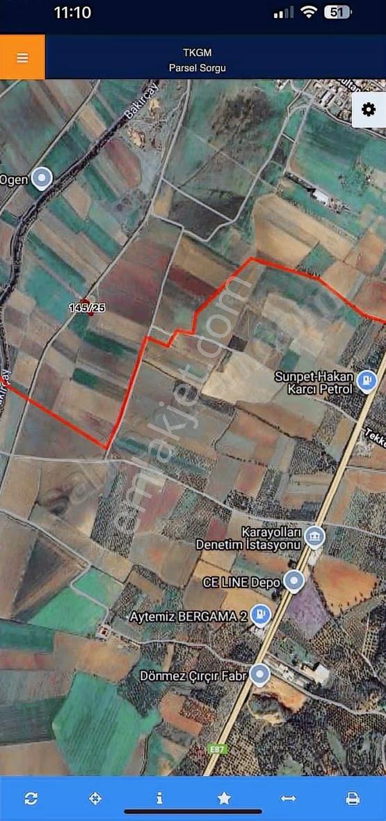 İzmir Yoluna 1 Km Mesafede Tarla - Görsel 4