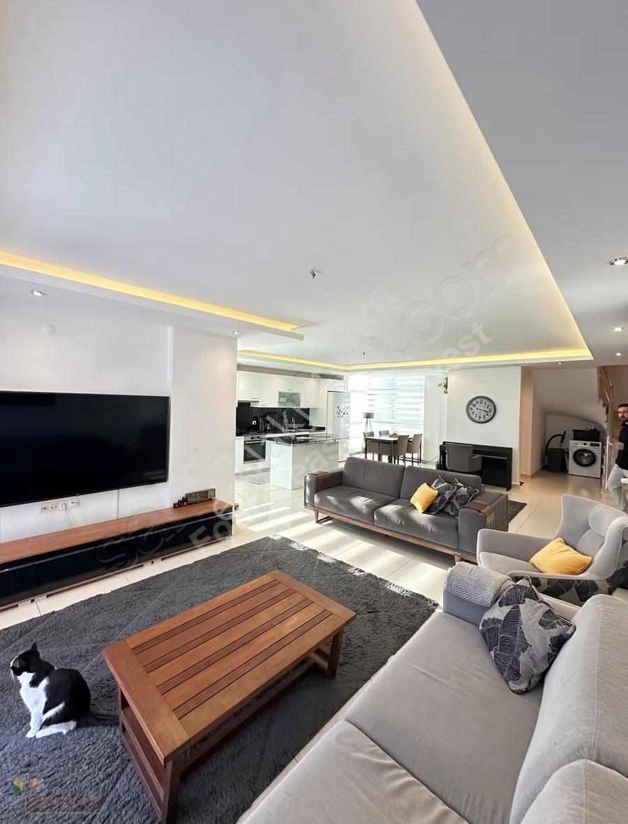 Kestelde Denize Yakın Lux Sitede 3+1 Dublex Geniş Daire - Görsel 19