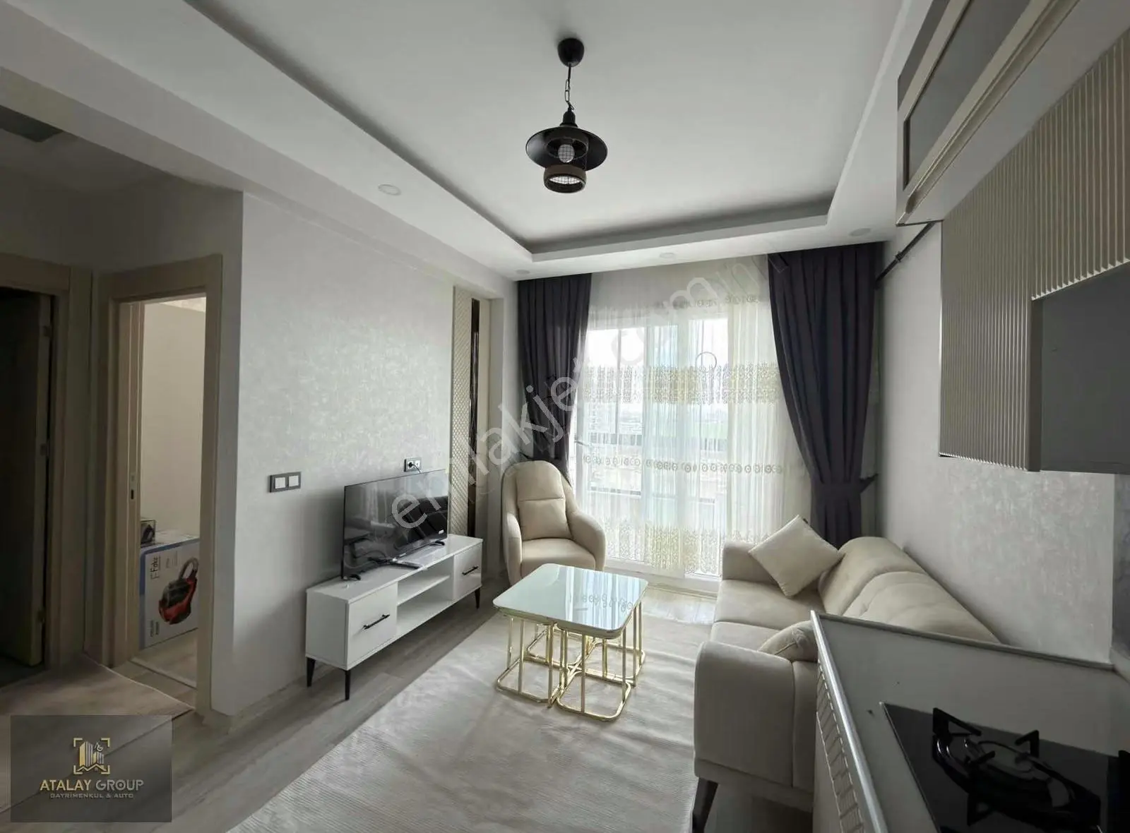 Atalay Gayrimenkulden Sıfır Eşyalı Kiralık 1+1 Havuzlu Daire !! - Görsel 4