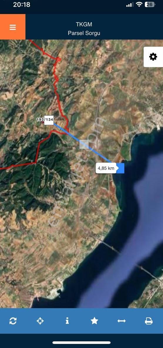 Gelibolu Fındıklıda Satılı Tarla