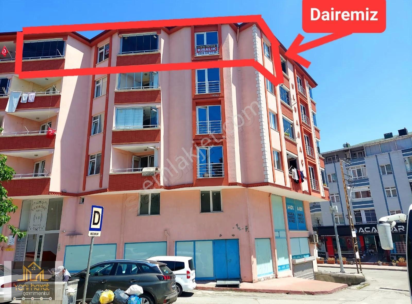 İlyasköy Mah. Gebi Caddesi Üzerinde Kiralık Asansörlü 2+1 Geniş