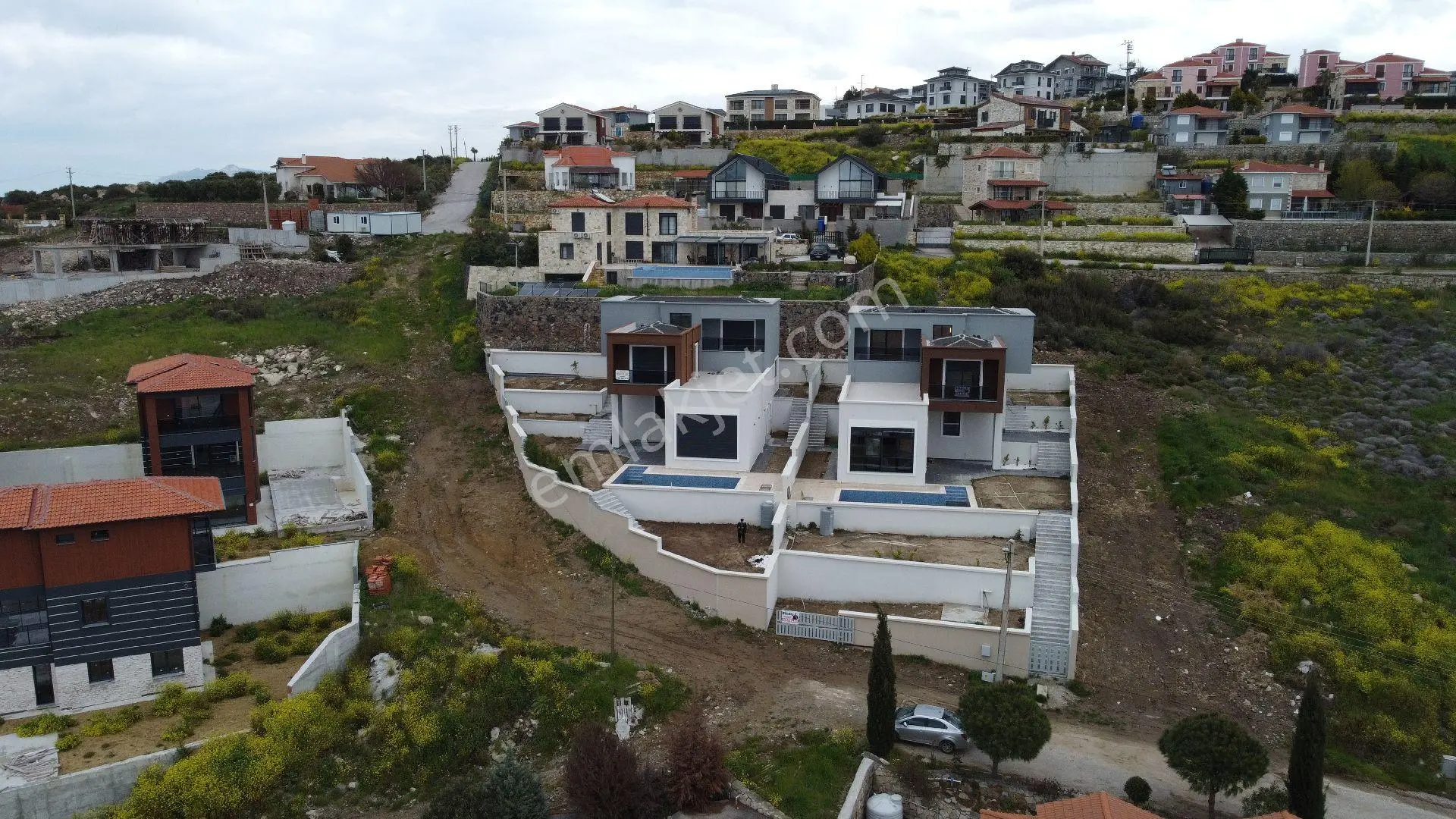 Doğa & Deniz Manzaralı | 5+1 Köşe Villa | Foçaköy’de Fırsat - Görsel 3