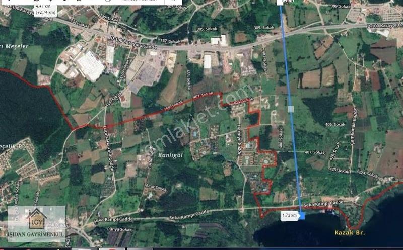 Kocaeli Kartepe D100 Anayolu Ve Yerleşim Yanı İmarlı Fırsat Arsa - Görsel 5