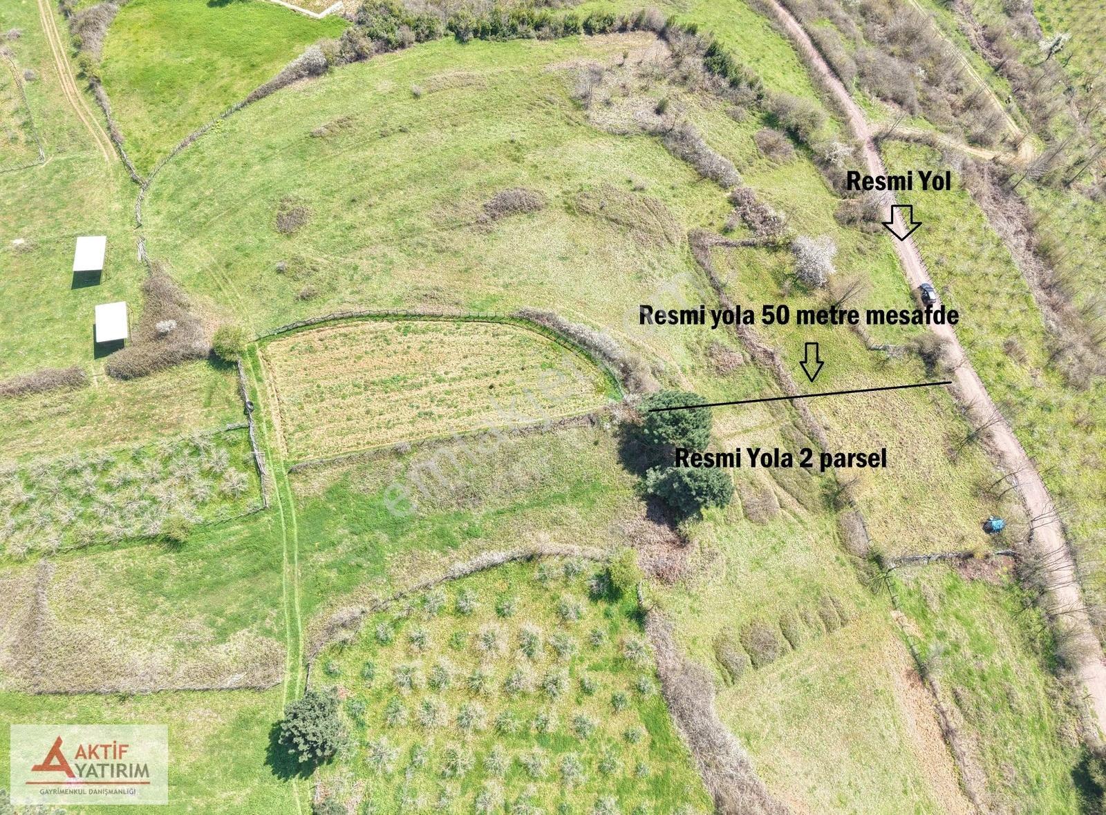Bağırganlı'da Zirve'de Deniz Ve Doğa Manzaralı 1773 M2 Tarla - Görsel 4