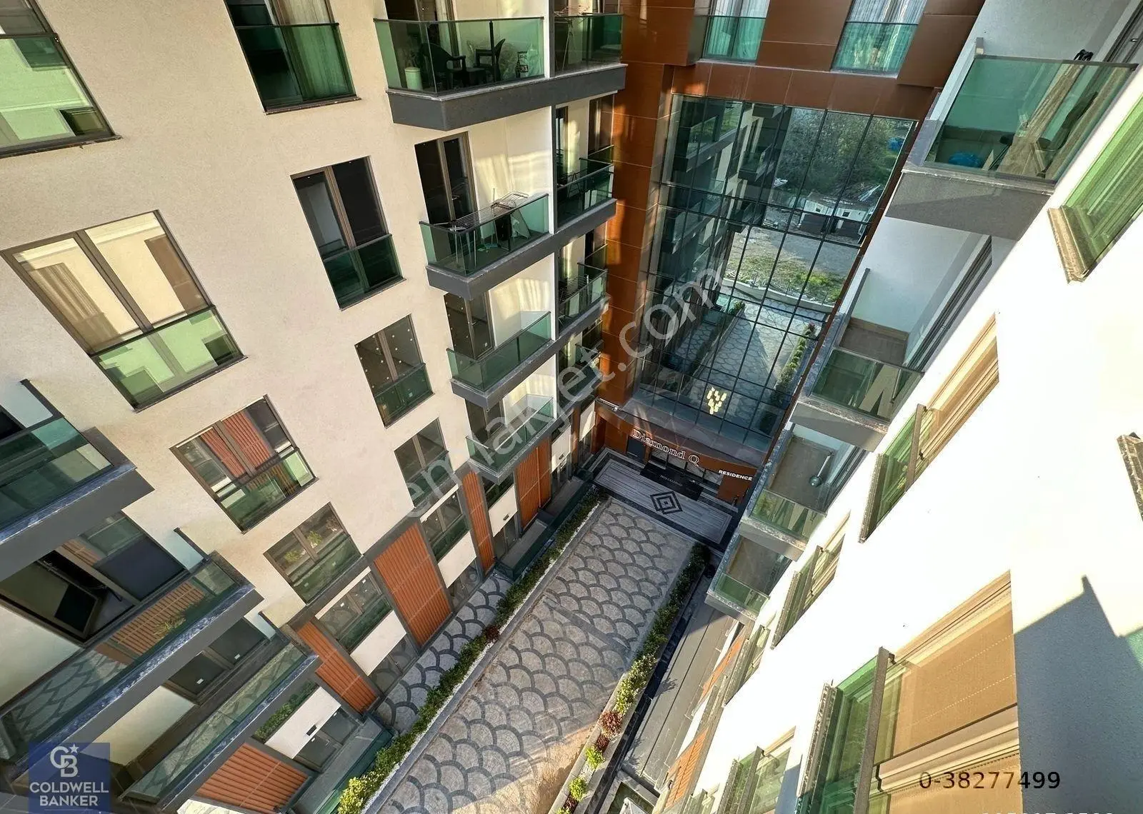 Yeşilova Mah. Dıamond Q Rezidans 1+1 Kiralık Eşyalı Arakat Daire - Görsel 2