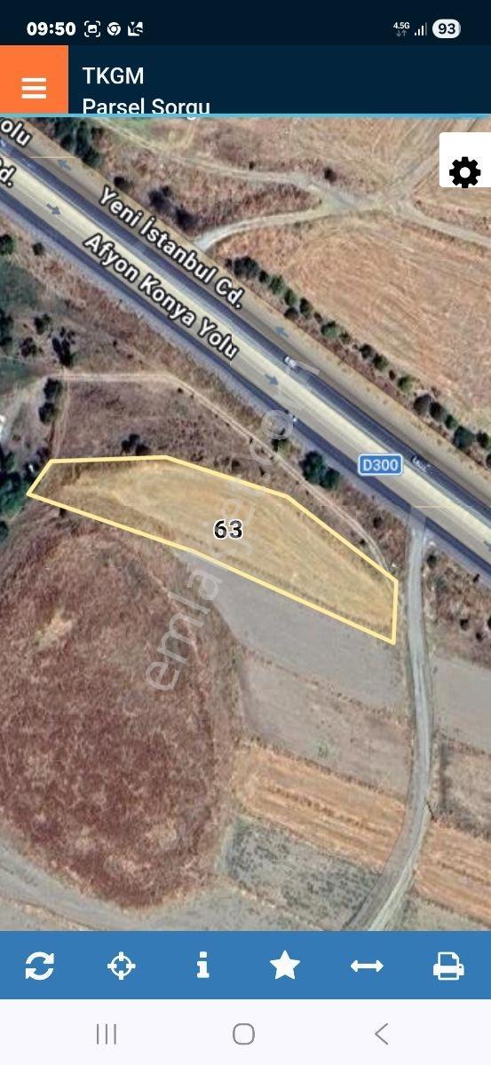 Koru Emlak'tan: Konya-afyon Yoluna Cephe Fırsat Tarla Acilll