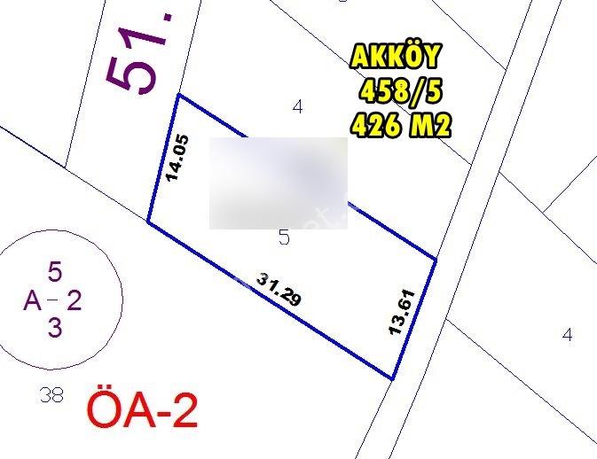 Termal Akköyde Muhteşem Doğa Manzaralı 426 M2 Arsa - Görsel 4