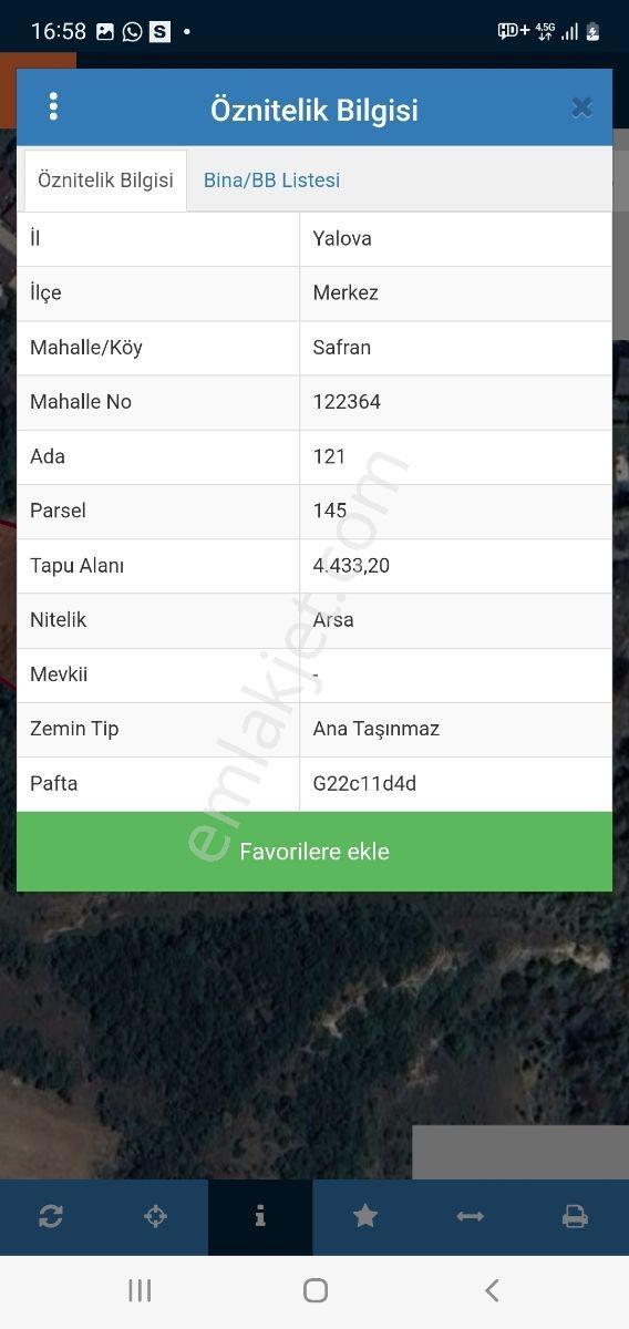 Yalova Safran Deniz Manzaralı Satılık Arsa - Görsel 11