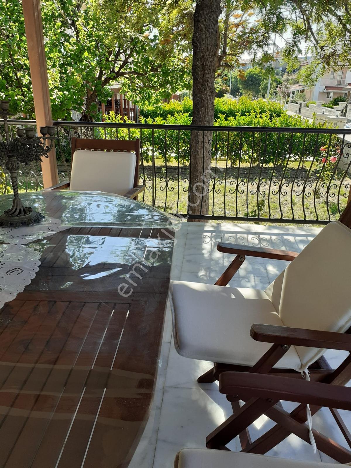 Çeşme Şifne'de Ful Eşyalı Kiralık Villa - Görsel 27