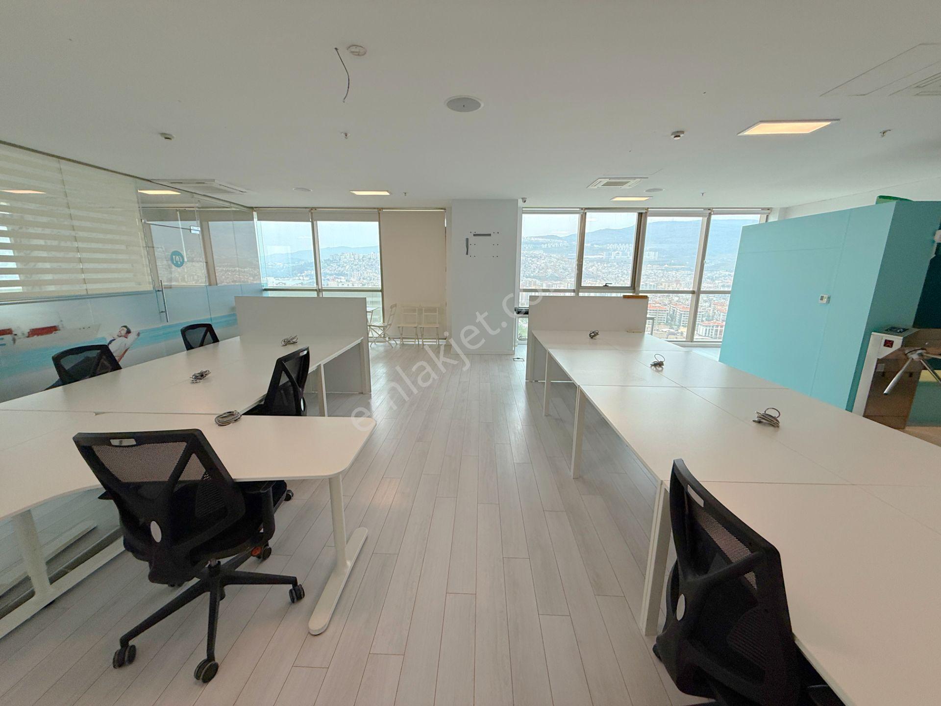 Novus Towers'da Kiralık 19.kat 140m² Balkonlu Deniz Cephe Ofis - Görsel 12
