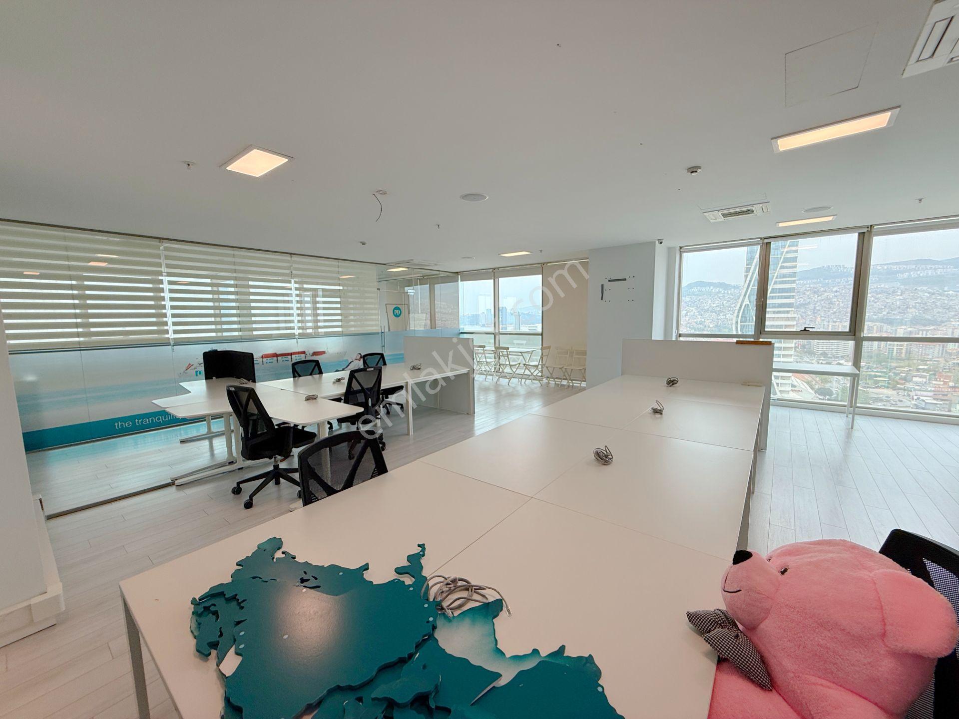 Novus Towers'da Kiralık 19.kat 140m² Balkonlu Deniz Cephe Ofis - Görsel 18