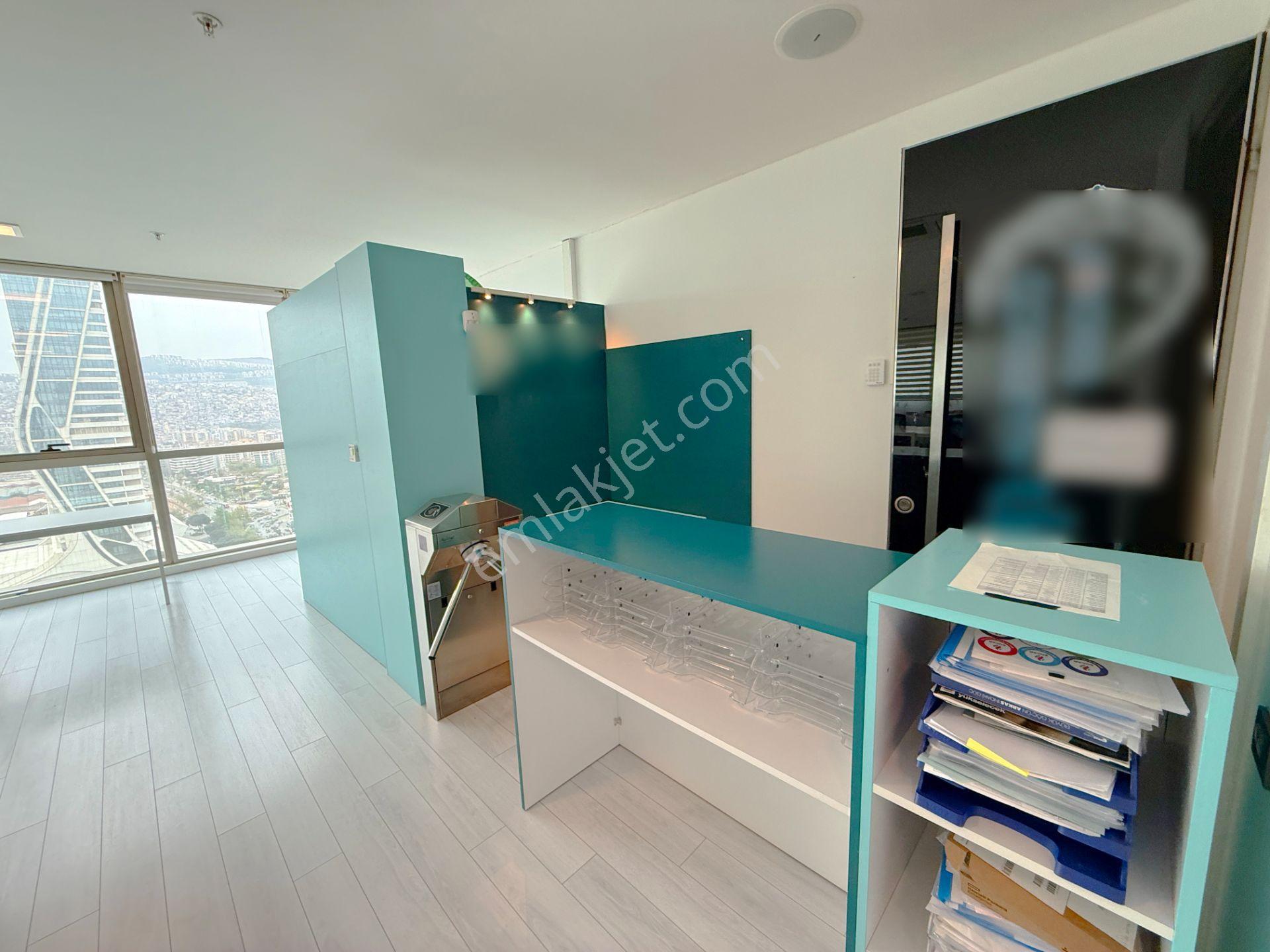 Novus Towers'da Kiralık 19.kat 140m² Balkonlu Deniz Cephe Ofis - Görsel 8