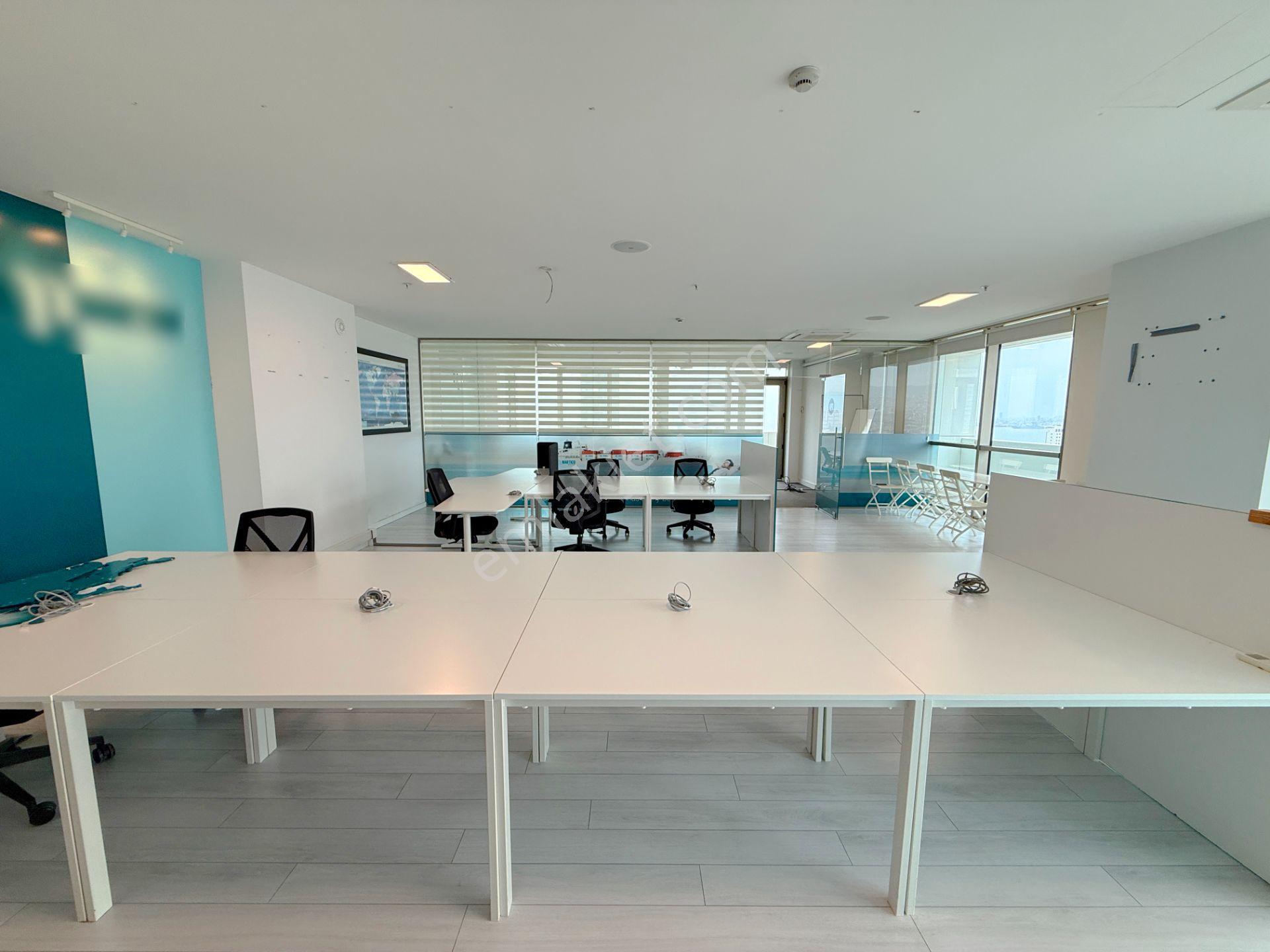Novus Towers'da Kiralık 19.kat 140m² Balkonlu Deniz Cephe Ofis - Görsel 17