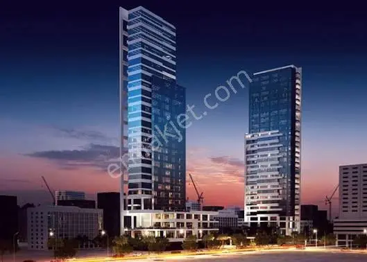 Novus Towers'da Kiralık 19.kat 140m² Balkonlu Deniz Cephe Ofis