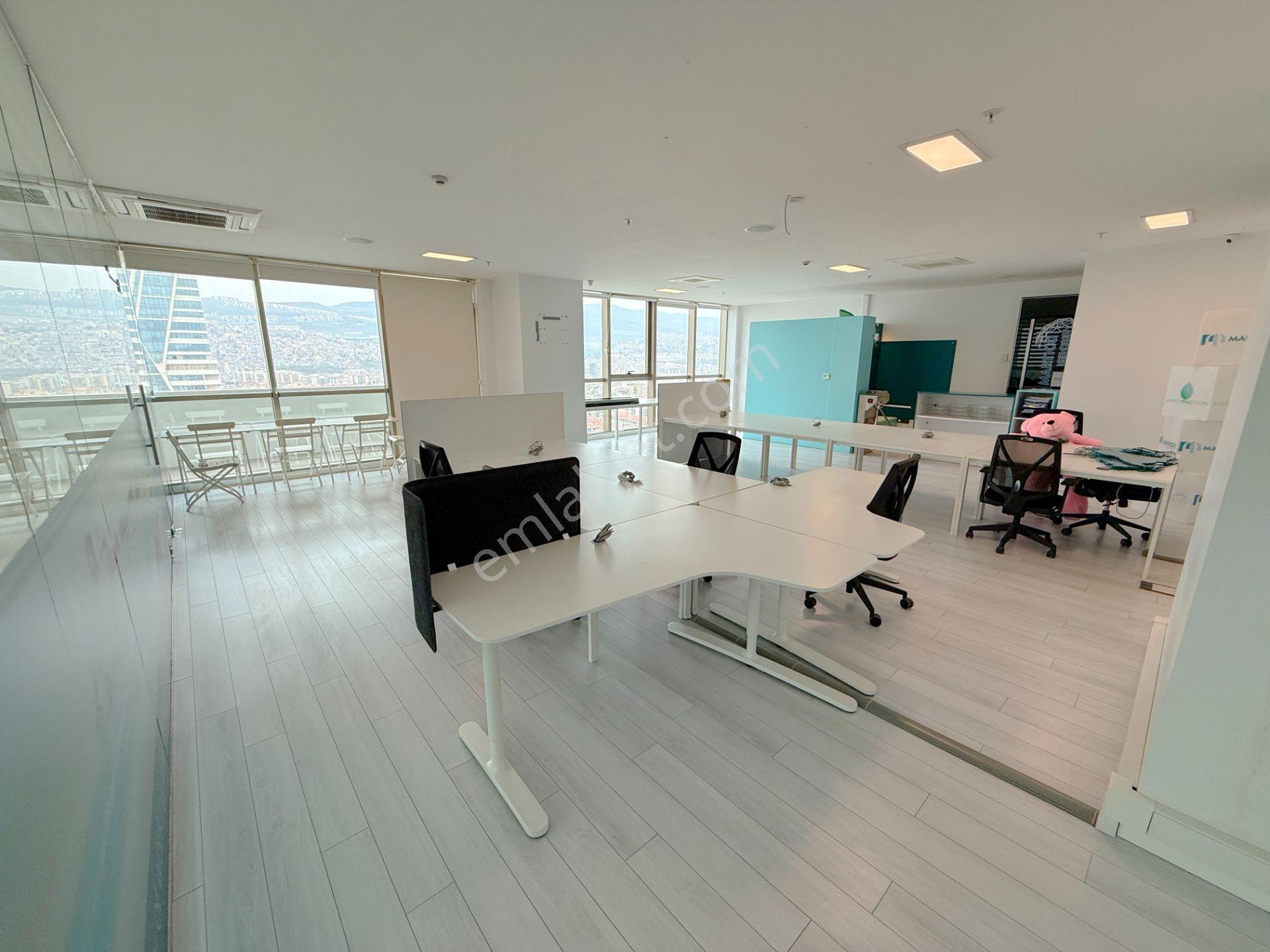 Novus Towers'da Kiralık 19.kat 140m² Balkonlu Deniz Cephe Ofis - Görsel 13