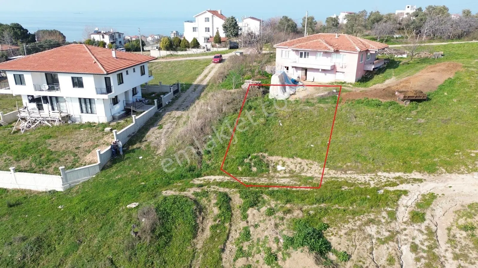 Yalova Akköy Şahin Tepesinde Satılık Villa İmarlı 331,31 M2 Arsa - Görsel 6