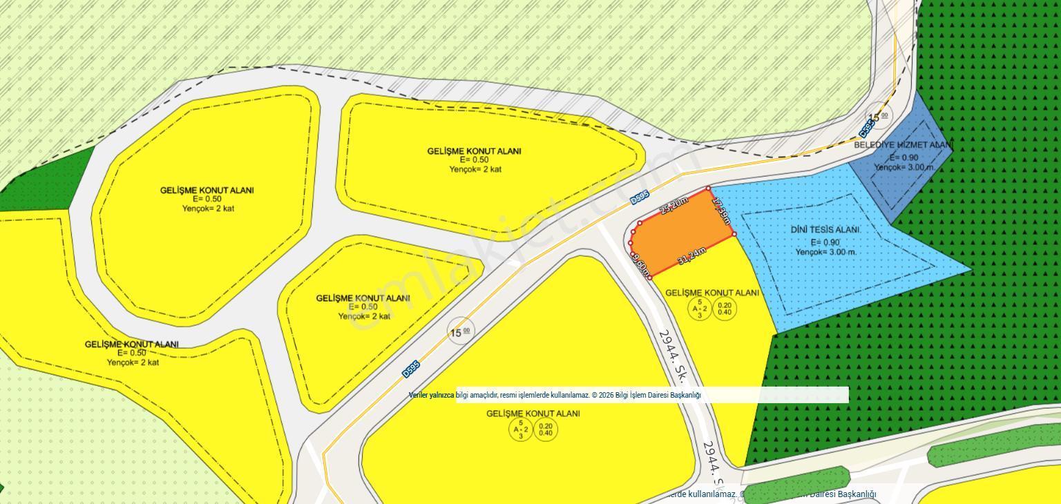 Kocaeli Karamürsel Oluklu 539 M2 %20 İmarlı Satılık Arsa - Görsel 12