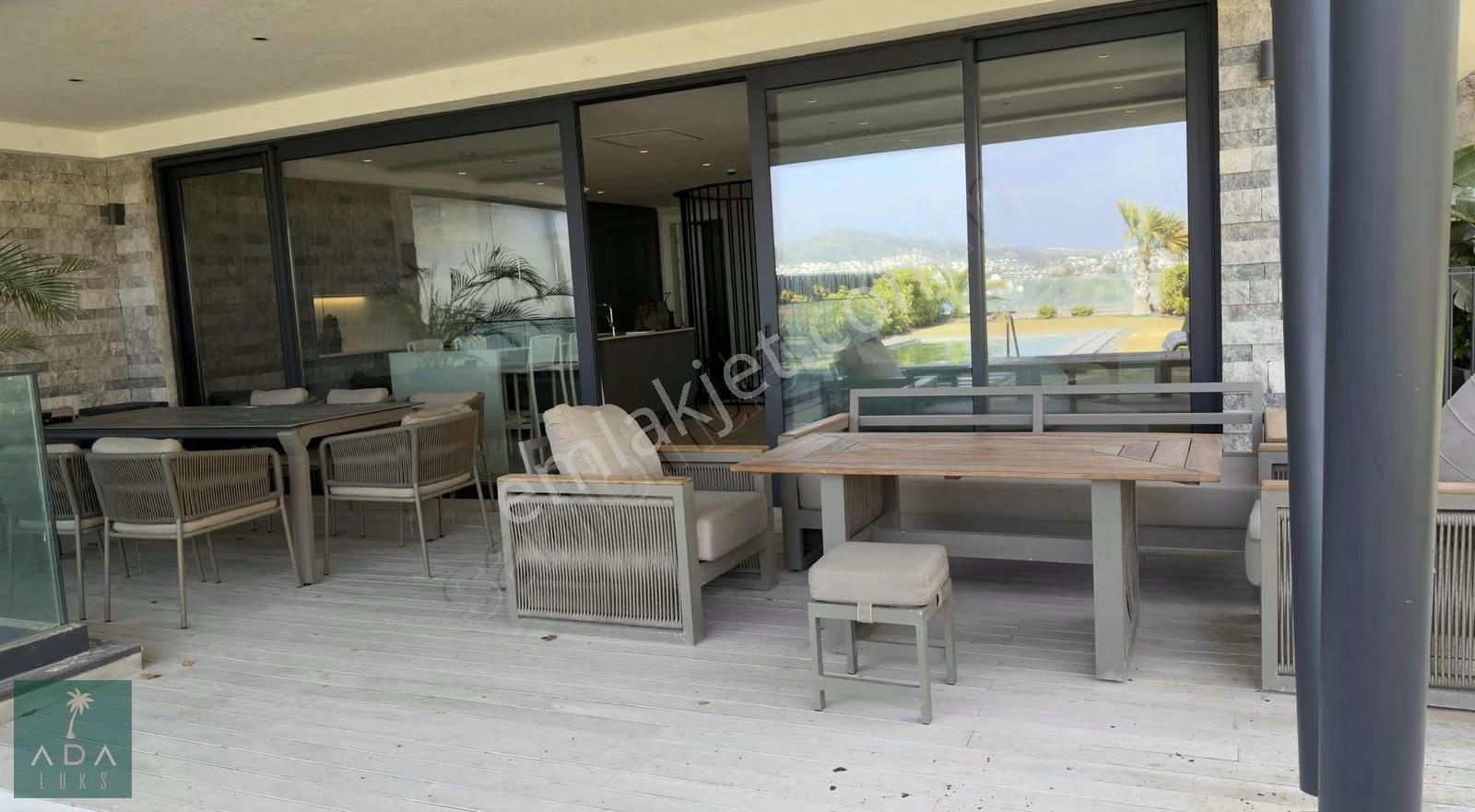 Gündoğanda Plajlı Kiralık Lüks Villa - Görsel 14
