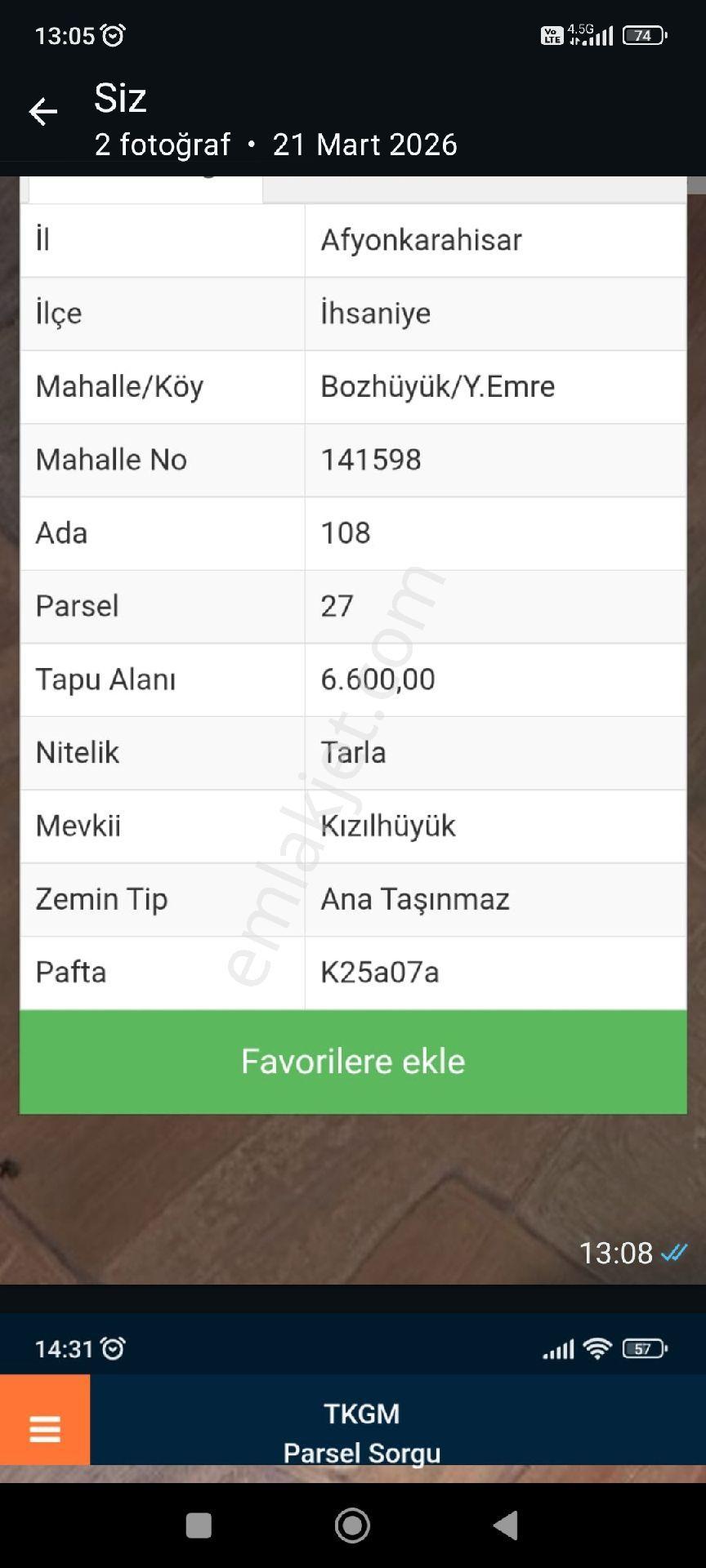 Satılık Tarla