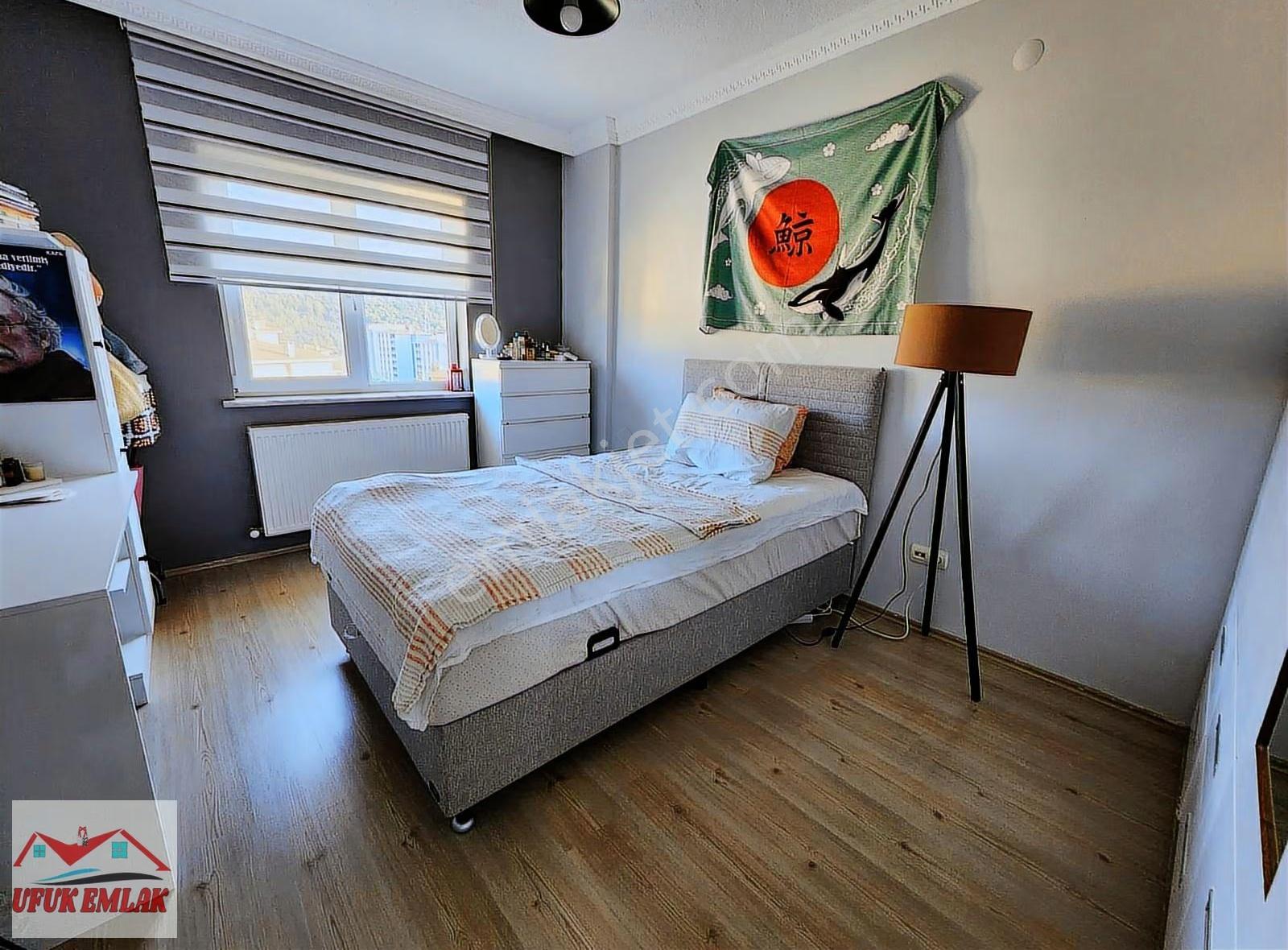 Menteşede Masrafsız 3+1 | Şehir & Park Manzaralı | Site İçi - Görsel 14