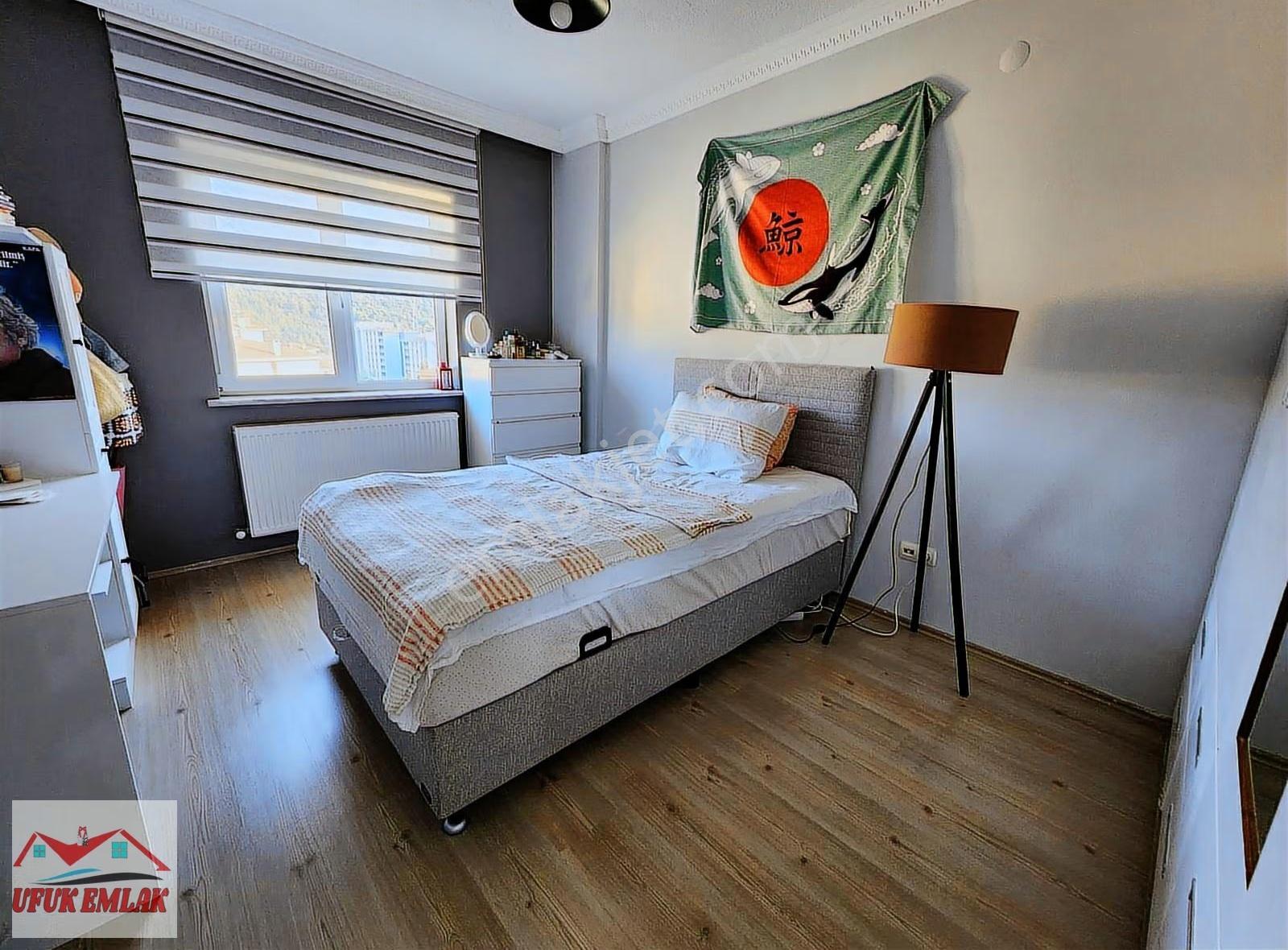 Menteşede Masrafsız 3+1 | Şehir & Park Manzaralı | Site İçi - Görsel 16