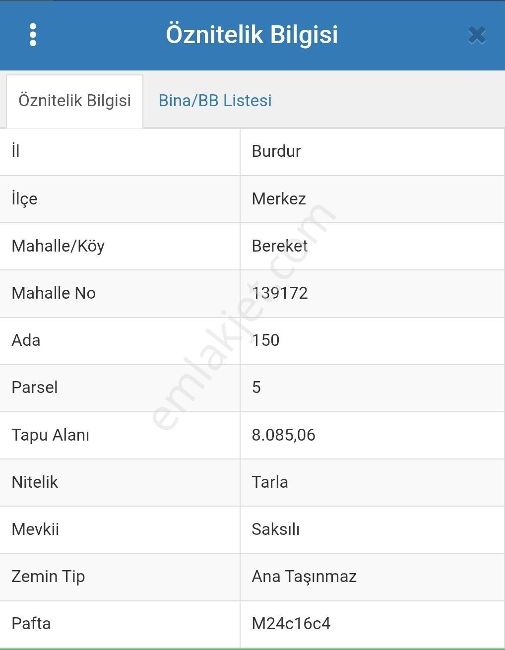 Burdur-merkez-bereket Köyü 8.085 M² Müstakil Tapu Satılık Tarla - Görsel 7