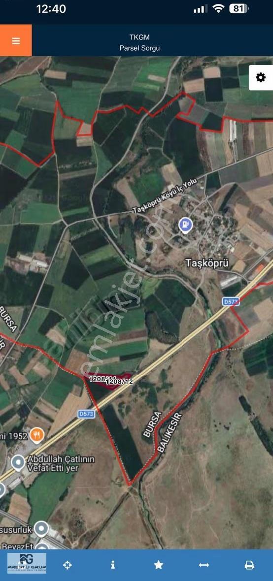 Prestij Gruptan Satılık İzmir Yoluna Cephe Tarlalar - Görsel 2
