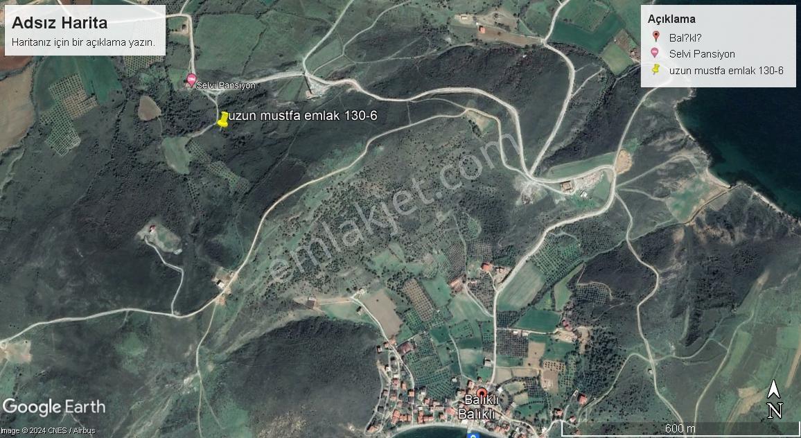 Erdek Paşalimanı Adası Balıklı Mahallesin De Satılık Tarla - Görsel 7