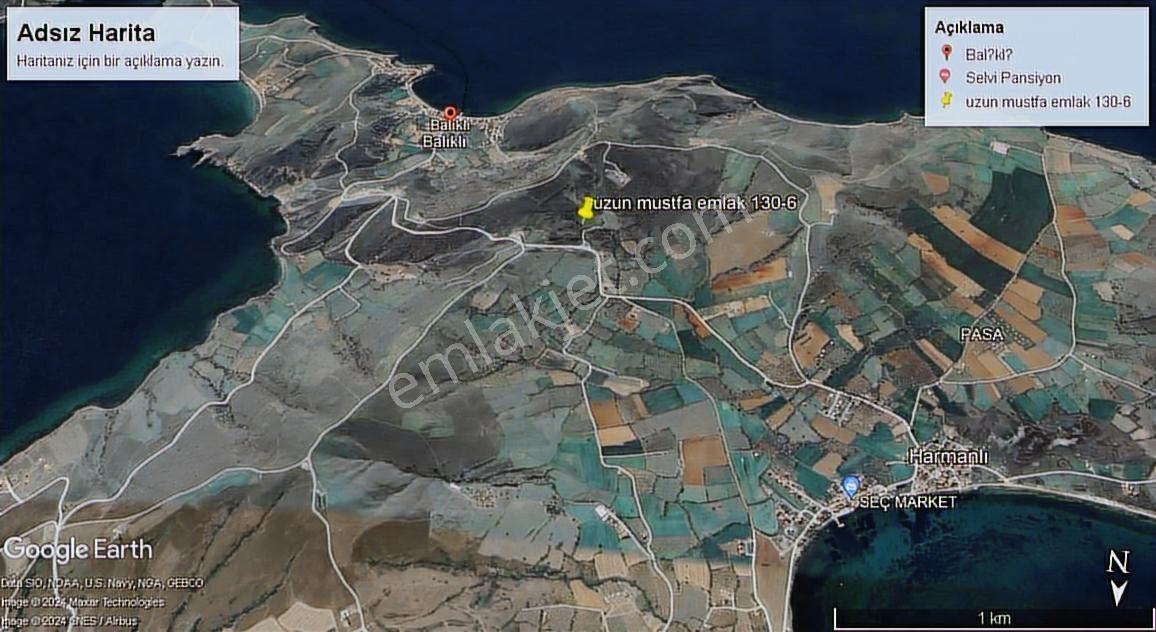 Erdek Paşalimanı Adası Balıklı Mahallesin De Satılık Tarla - Görsel 10