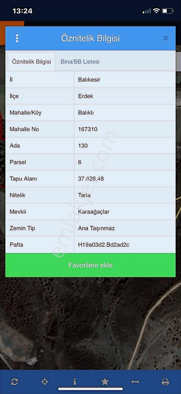 Erdek Paşalimanı Adası Balıklı Mahallesin De Satılık Tarla - Görsel 16