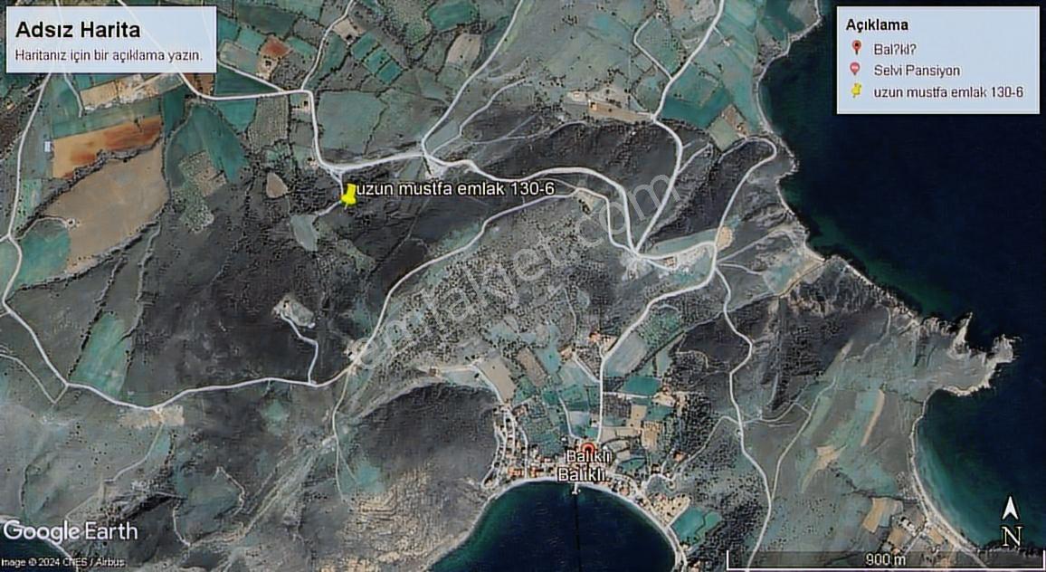 Erdek Paşalimanı Adası Balıklı Mahallesin De Satılık Tarla - Görsel 5