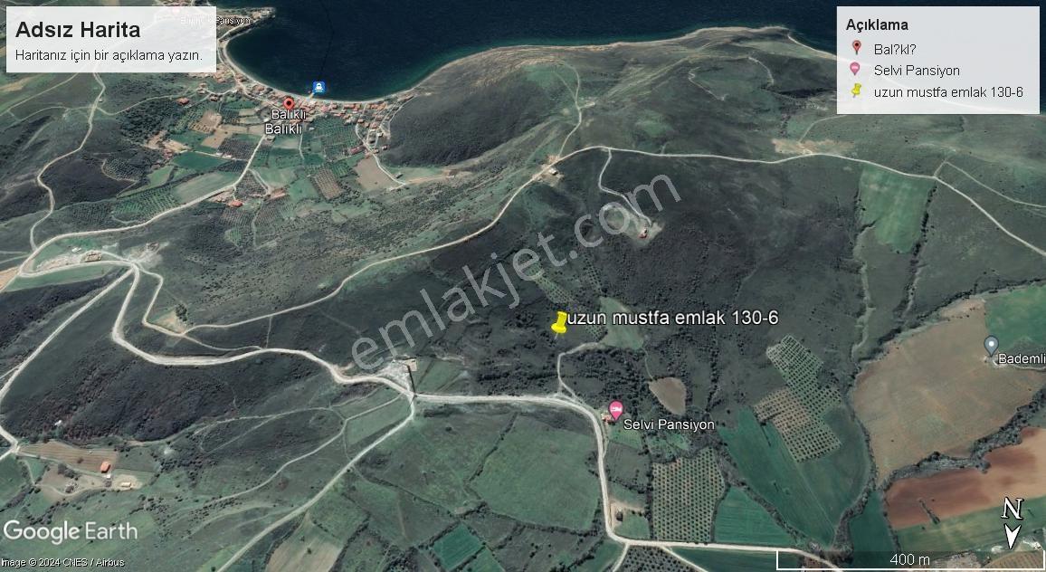 Erdek Paşalimanı Adası Balıklı Mahallesin De Satılık Tarla - Görsel 9