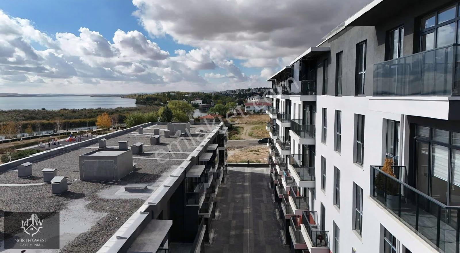 Northwest'ten Göle Sıfır 90m2 Teras Kullanım Yatırıma Uygun 1+1 - Görsel 25