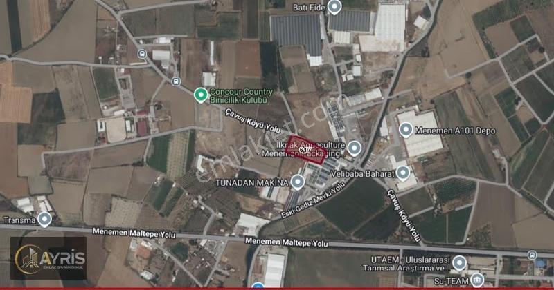 İzmir Menemen'de Satılık 6.140 M2 Depolama Alanına Uygun Tarla - Görsel 2