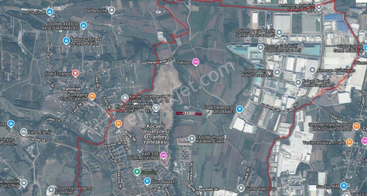 Tarcanlardan Arslanbey Osb'de Yatırımlık Satılık Tarla - Görsel 6